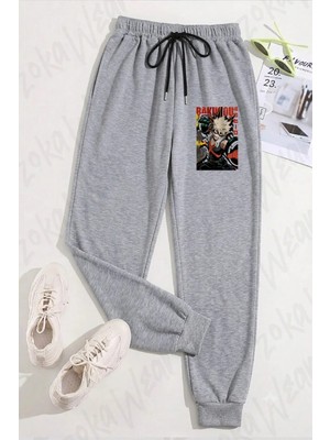 Zoka Wear Unisex My Hero Academia Katsuki Bakugo4 Baskılı Eşofman Altı
