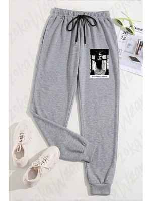 Zoka Wear Unisex Goodnight, Punpun Baskılı Eşofman Altı