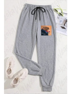 Zoka Wear Unisex Will Bullas Tee Capybara Cabernet Baskılı Eşofman Altı