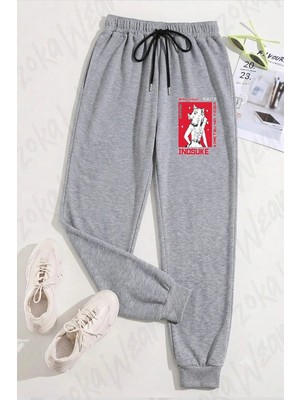 Zoka Wear Unisex Demon Slayer Inosuke Baskılı Eşofman Altı