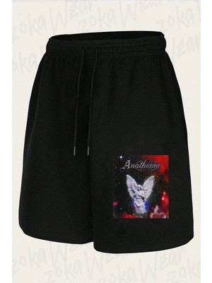 Zoka Wear Unisex Anathema V2 Tasarım Baskılı Şort