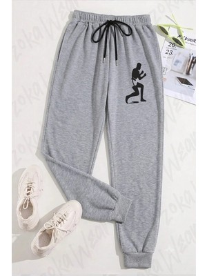 Zoka Wear Unisex Stance Muhammed Ali Baskılı Eşofman Altı