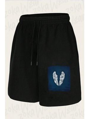 Zoka Wear Unisex Coldplay V4 Tasarım Baskılı Şort