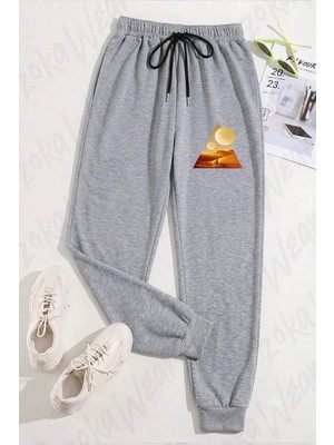 Zoka Wear Unisex Dune With Sandy Landscape Baskılı Eşofman Altı