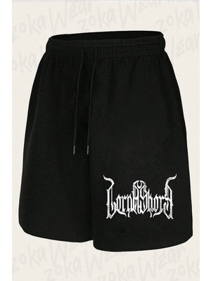 Zoka Wear Unisex Lorna Shore Tasarım Baskılı Şort