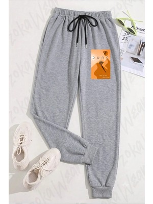 Zoka Wear Unisex Dune Arrakis Fear Is The Mind Killer Baskılı Eşofman Altı