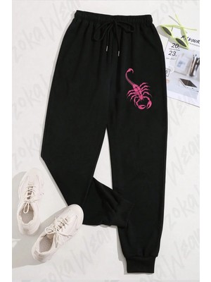 Zoka Wear Unisex Akrep Burcu V2 Baskılı Eşofman Altı