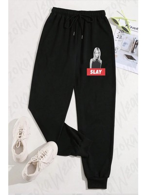 Zoka Wear Unisex Buffy The Vampire Slayer Slay Baskılı Eşofman Altı