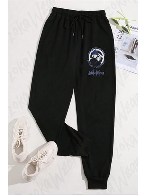 Zoka Wear Unisex Jujutsu Kaisen Megumi Fushiguro Karakter Baskılı Eşofman Altı