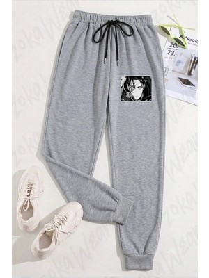 Zoka Wear Unisex Attackk On Titan Levi Ackerman Baskılı Eşofman Altı