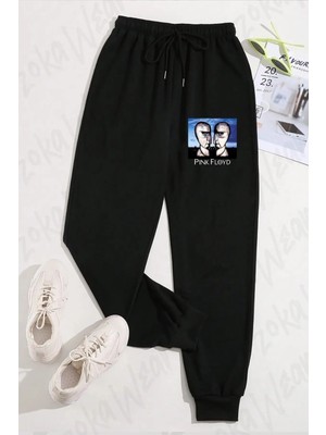 Zoka Wear Unisex Pink Floyd V6 Baskılı Eşofman Altı