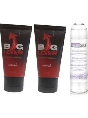 Big Lover Erkeklere Özel 50 ml Jel - Maximum Strength Hardening Gel For Men 2 Adet - 400 ml Jel