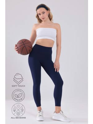 Bled Premium, 4 Mevsim ,yüksek Bel Toparlayıcı Yoga-Günlük-Spor Ultra Soft ve Esnek Kadın Tayt