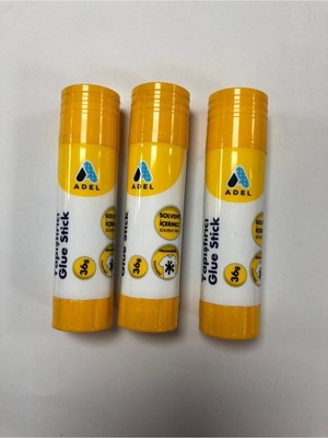Adel Glue Stick Yapıştırıcı 21 gr 3 Lü