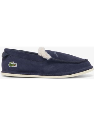 Lacoste Aubrey Erkek Mavi Terlik752CMA0002J18