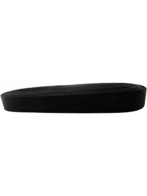Efnaz Style Siyah - 2cm Paça Lastik Yassı Geniş 10MT