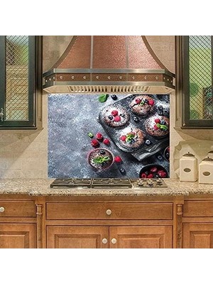 Prime Mutfak Duvar Tezgah Arkası Kaplama Muffin