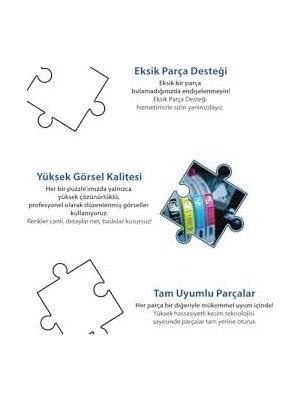 Prime Gün Batımı 1000 Parça 2,2mm Kalınlık 48X68CM Profesyonel Hobi Puzzle Yapboz Serisi