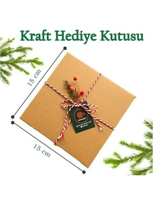 Doğal Mum Yılbaşı ve Yeni Yıl Hediye Seti – El Yapımı 3’lü Dekoratif Mum, Kırmızı Çiçekli Jüt KUTULU,%100 Doğal, Ev Dekoru ve Hediye Için Mükemmel Seçim