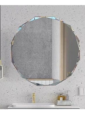 Prime Banyo Aynası, Çerçevesiz Oval, 50.8 cm