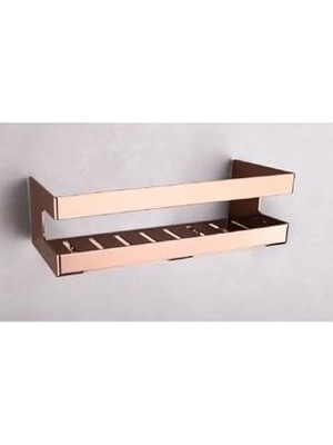 Prime Duş Raf Sistemi Rose Rengi 98X100X250 mm