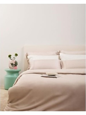 Prime x Tencel™ Lyocell 2'li Volanlı Yastık Kılıfı Beyaz