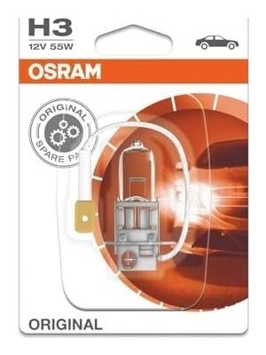 Prime H3 12V 55W Orijinal Far Ampülü, 1 Adet Blister Ambalaj