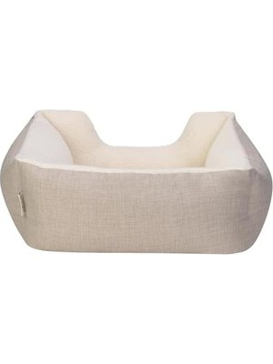 Prime Pet Echo Varro Ekru-Ekru Kedi ve Köpek Yatağı S 50X60CM