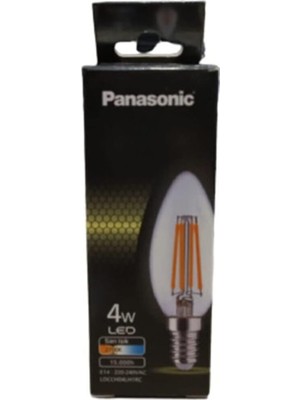 Prime E14 Fil Lamba, Sarı Işık 4W 470LM 2700K Clear