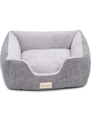 Prime Pet Echo Varro Gri-Gri Kedi ve Köpek Yatağı S 50X60CM
