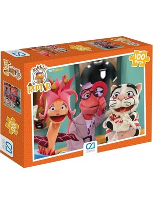 Prime Dedektif Reptır Lisanslı 100 Parça 34X24CM Çocuk Puzzle Yapboz Serisi