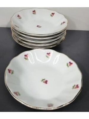 Prime Porselen 6'lı Hercai Çay Tabak 11 cm 8690150802242
