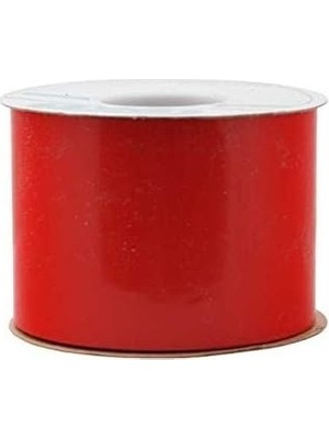 Berwick Offray Plastik Parlak Kurdele-2-1/2 Geniş x 50 Yards-Kırmızı Kurdele