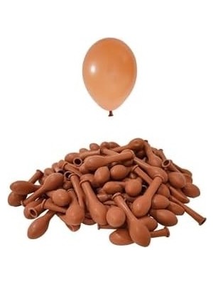 Prime 5 Inç Karamel Kahve Mini Balon 10 Adet