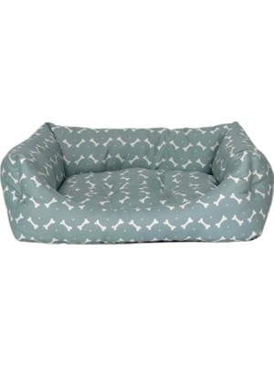 Prime Pet Uniform Mint-Beyaz Kedi ve Köpek Yatağı S 50X60CM