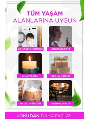 Prime Auran Sakız Saf Esansiyel Uçucu Yağ Buhurdanlık Yağı Difüzör Esansı Aromaterapi Ortam Koku Yağı 10ML