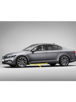 Sol Ön Kapı Bandı Çıtası Kromaj 3G0853331A Vw Passat B8.5 ile Uyumlu 2020-2022