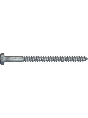 Prime The Group 812065 Daldırma Galavanize Altıgen Vidalı Vida, 3/8 x 2-1/2-Inç, 50'li Paket