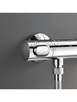 Prime Precision Termostatik Duş Bataryası, Su Tasarruflu, Krom, 34840000