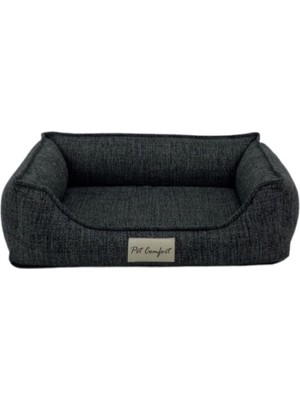 Prime Pet Varius Koyu Gri Köpek Yatağı M 60X75CM