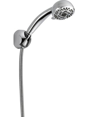 Karok Ticaret Delta Faucet 55436-PK Premium 5 Ayar Sabit Duvara Monte El Duşu, Krom