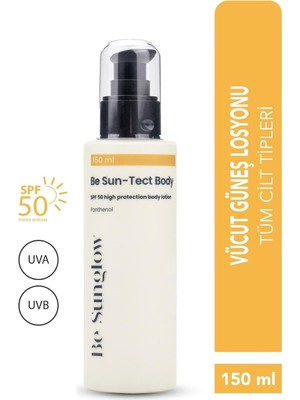 Be Sunglow Body Vücut Güneş Losyonu Spf 50 150 ml