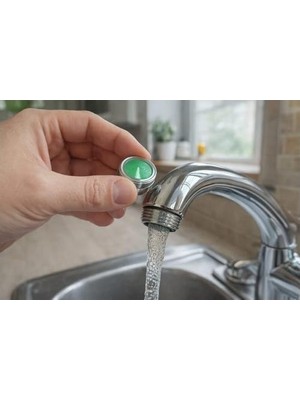 4 Adet Musluk Perlatör Seti, Iç Dişli ve Dış Dişli Su Tasarruf Aparatı, Akış Düzenleyici Perlatör, Mutfak ve Banyo Bataryaları Için Uyumlu, Plastik Kaplamalı Gövde, Kolay Montaj