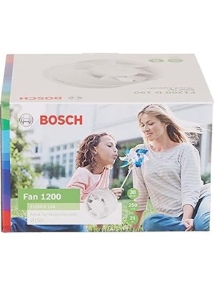 Prime Banyo Havalandırma Fanı 1200 Serisi (150 Mm), Beyaz