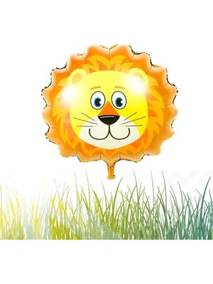 Prime Kafa Aslan Folyo Balon 55 cm - 22 Inç