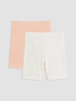 Lc Waikiki Yeni Sezon Pembe Beli Lastikli Kız Çocuk Tayt Pijama Altı 2'li