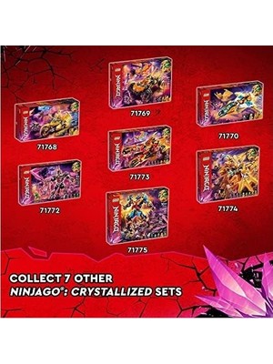 Kristal Kral Tapınağı Aksiyon Oyun Seti, 71771 Çocuklar Için Yapılabilir Oyuncak,, Zane, Kai ve Jay Minifigürleri ile 8 Artı Yaşında