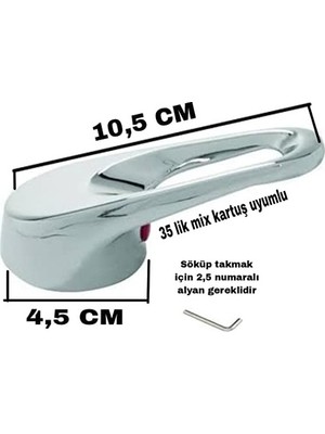 Prime Aç Kapa Mix 35 Lık Batarya Aç Kapa Kolu