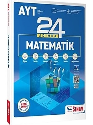 Prime Yks Ayt Matematik 24 Adımda Konu Anlatımlı Soru Bankası