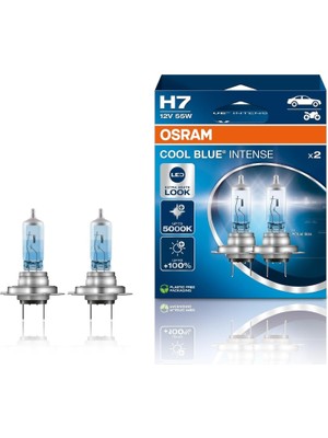Prime H7 Blue Intense Next Gen 5000K Beyaz Işık (Takım-2 Adet)